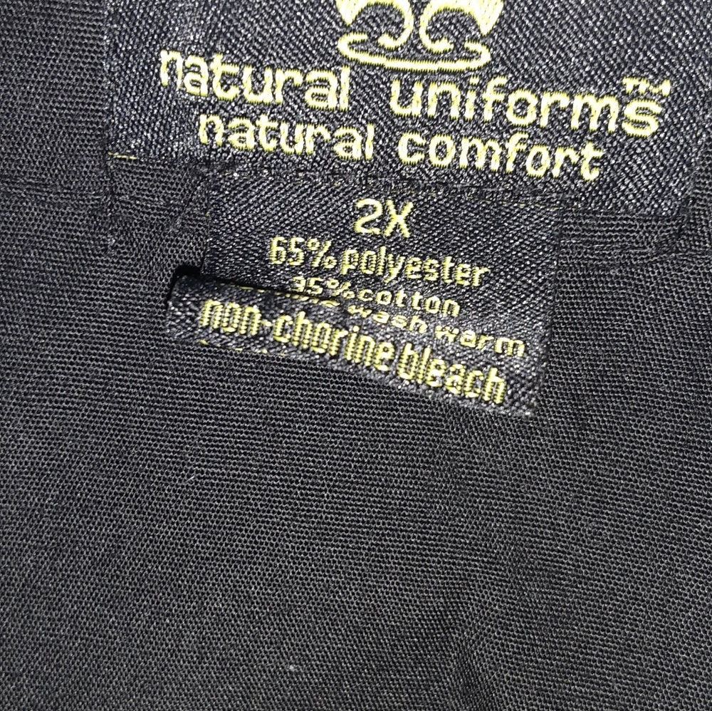Black scrub jacket